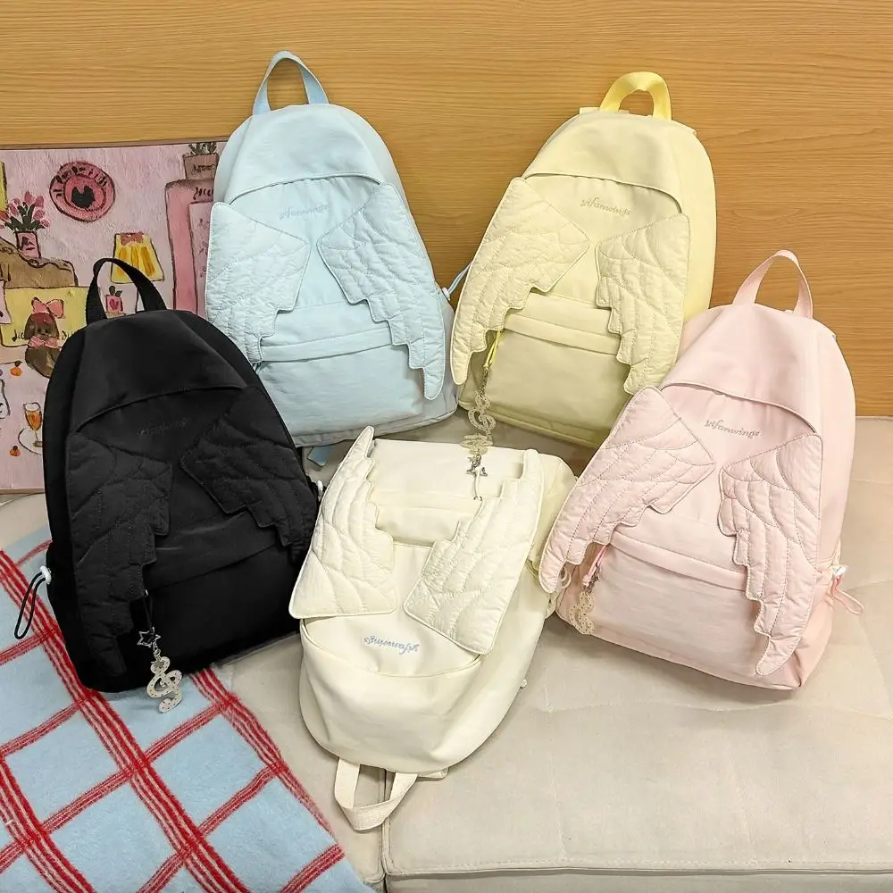 Mochila versátil com asas de a - Canvas Backpack Casual avaliação e preço