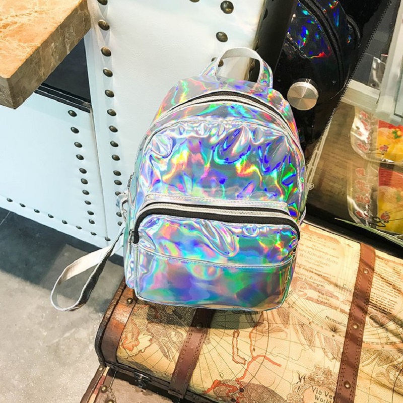 2025 moda laser mochila estilo - Fashion Backpack Women avaliação e preço