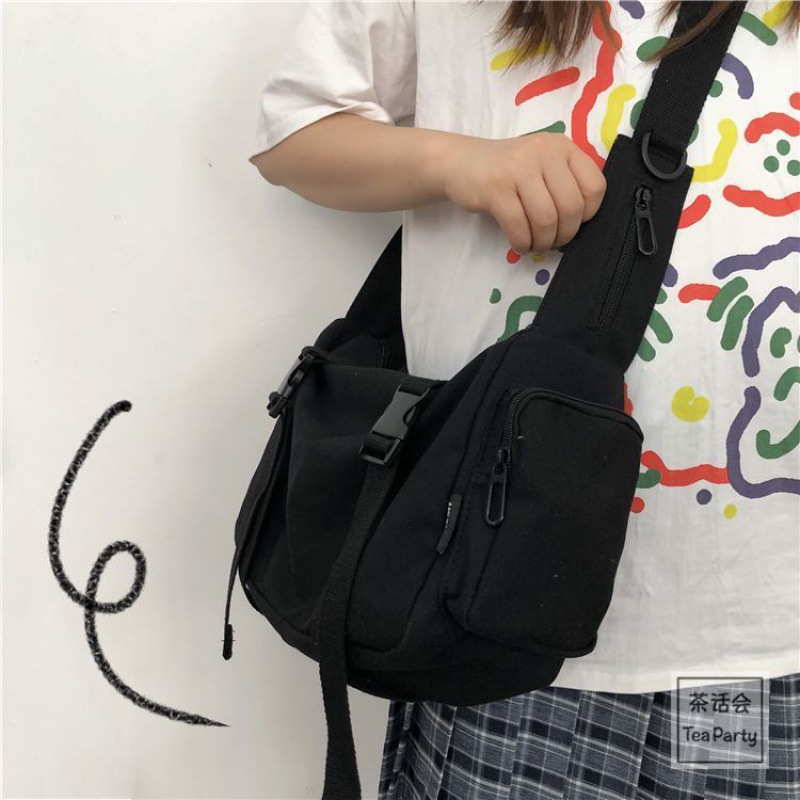 Lona crossbody sacos para mulh - Canvas Backpack Casual avaliação e preço