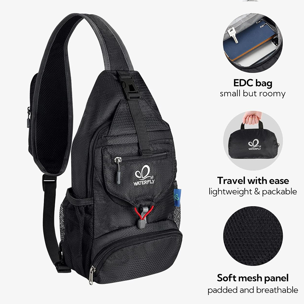 Waterfly bolsa de peito de omb - Canvas Backpack Casual avaliação e preço