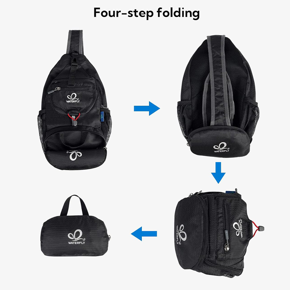 Waterfly bolsa de peito de omb - Canvas Backpack Casual avaliação e preço
