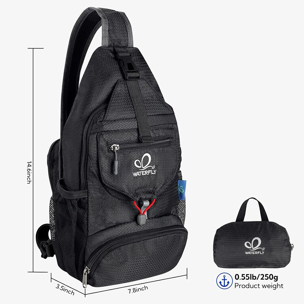 Waterfly bolsa de peito de omb - Canvas Backpack Casual avaliação e preço